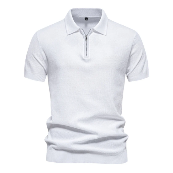 Short Sleeve Half-Zip Polo